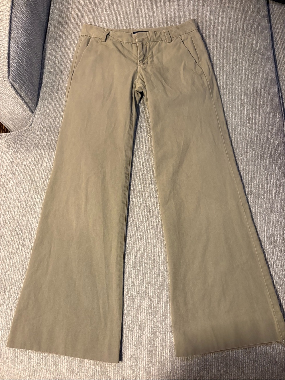 GAP Olive-Tone Bootcut Pants